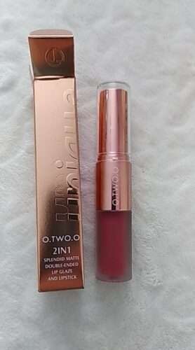 O.TWO.O Matte Lip Glaze & Lipstick photo review