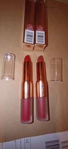 O.TWO.O Matte Lip Glaze & Lipstick photo review