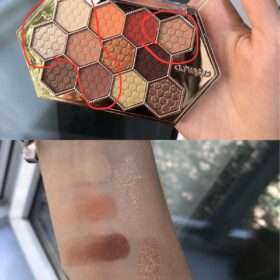 O.TWO.O Honeycomb  Diamond Eye Shadow Palette photo review