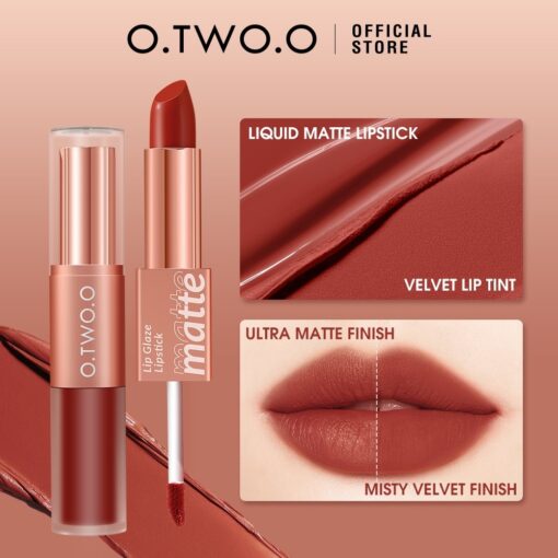 O.TWO.O Matte Lip Glaze & Lipstick - Image 18