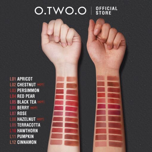 O.TWO.O Matte Lip Glaze & Lipstick - Image 16