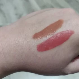 2 in 1 Matte lipstick lip oil photo review